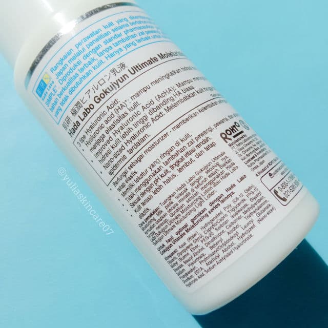 Hada Labo Gokujyun Moisture Milk review photo by yuliaskincare07