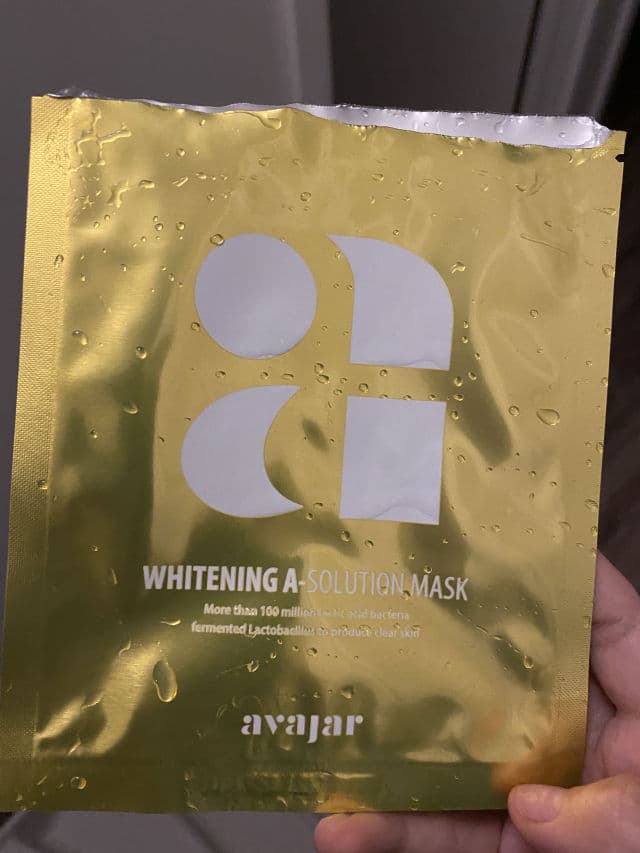 Avajar Whitening A-Solution Mask review photo by Olga33