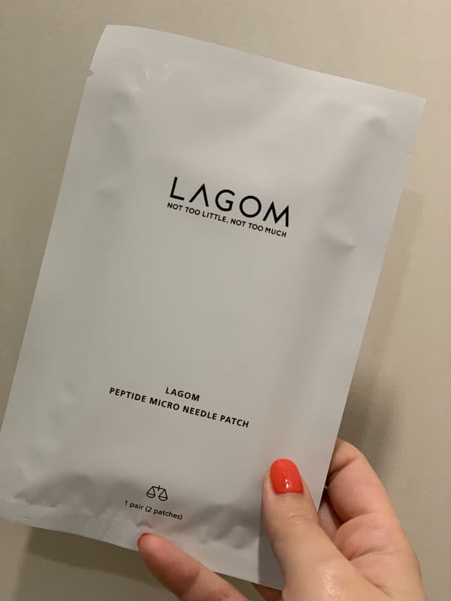 Lagom Peptide Micro Needle Patch review photo by PickyKarol