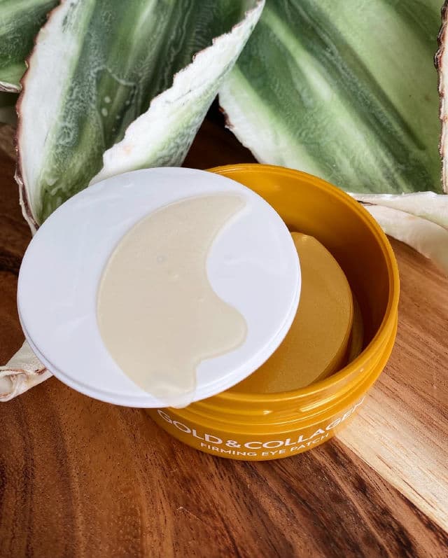 SNP Gold Collagen Firming Eye Patch review photo by Glowyforever
