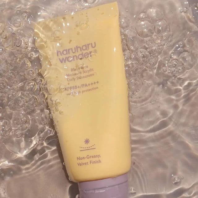 Black Rice Moisture Airyfit Sunscreen SPF50+/PA++++ product review