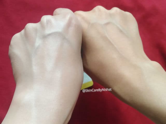 SKINFOOD Yuja C Dark Spot Clear Tone Up Cream review photo by Nishat