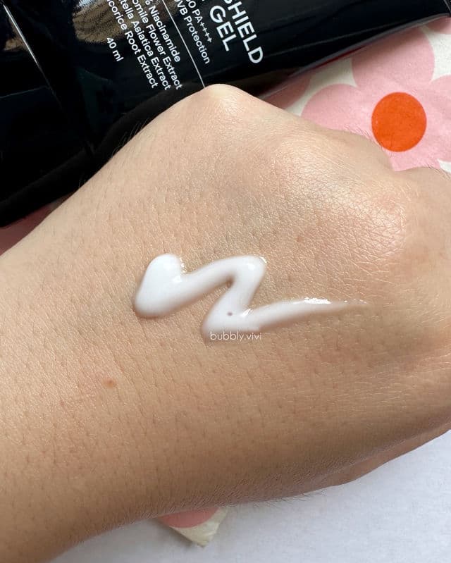 ZarZou Beauty Daily Shield Sun Gel SPF50 PA++++ review photo by bubblyvivi