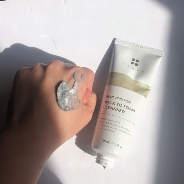 BRMUD Recovery Mud Pack to Foam Facial Cleanser review photo by Beautywithhunnie