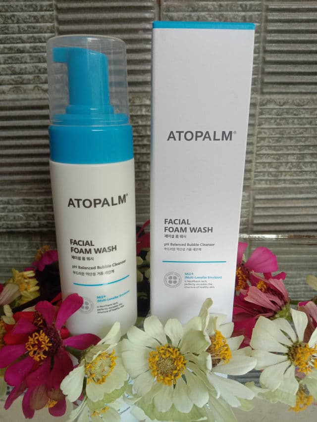 Atopalm Facial Foam Wash review photo by mrscepiskincare