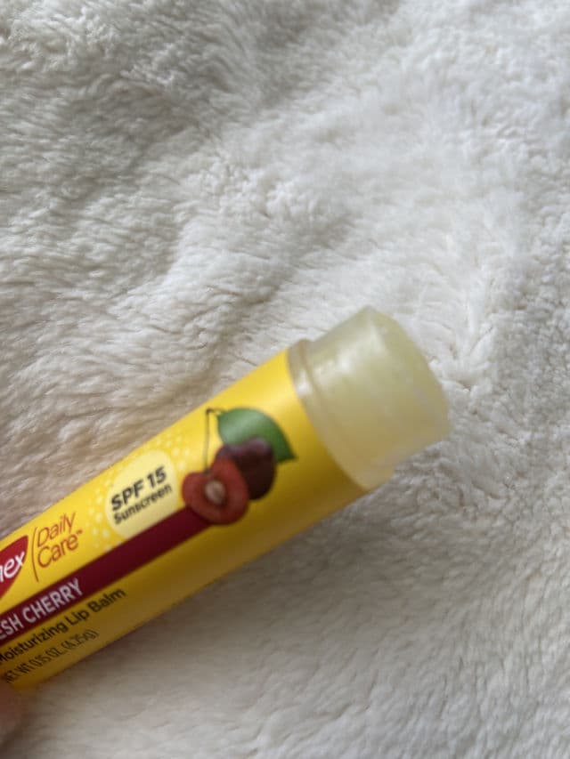 Carmex Moisturizing Lip Balm Stick SPF 15 Cherry review photo by pasteltulips