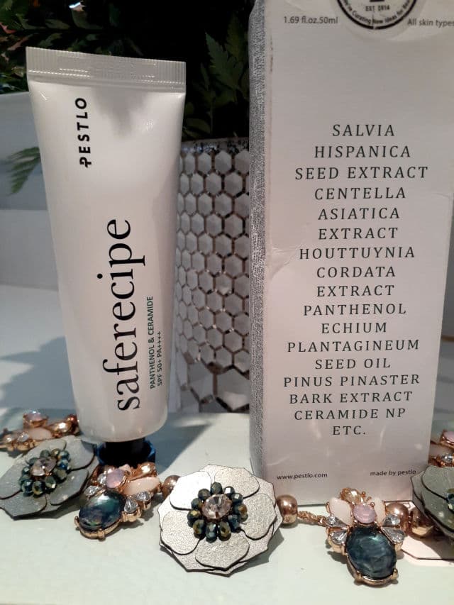 Pestlo Safe Recipe Sun Essence SPF50+ PA++++ review photo by ColleenDoc1996