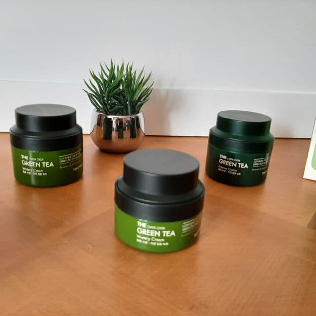 TONYMOLY The Chok Chok Green Tea Watery Moisture Cream review photo by CosmeticsAddictSanae