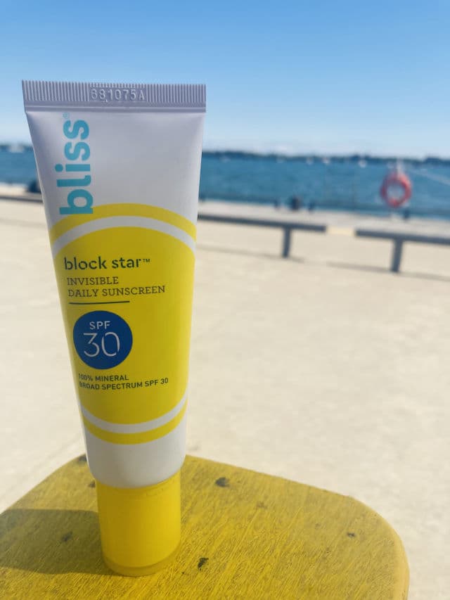 Bliss Block Star Cruelty Free Invisible Daily Sunscreen SPF 30 review photo by Debby25