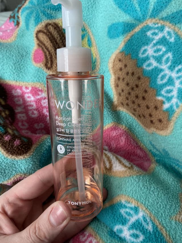TONYMOLY Wonder Apricot Seed Deep Cleansing Oil review photo by GlowWithGia