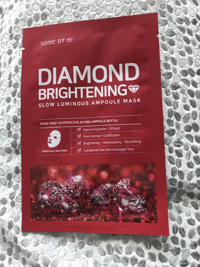 Some By Mi Diamond Brightening Glow Luminous Amploule Mask review photo by Glowyforever