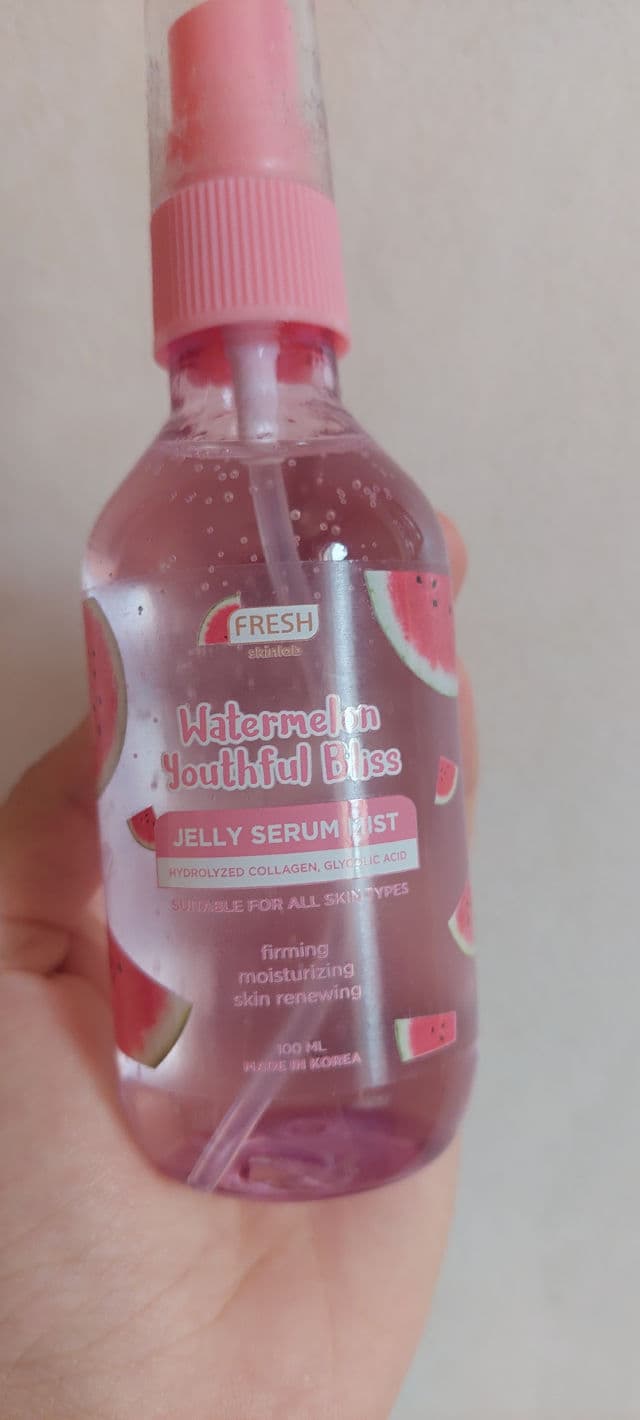 Fresh Skinlab Watermelon Youthful Bliss Jelly Serum Mist review photo by Gray17