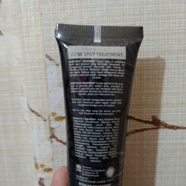 Dermaluz Acne Spot Treatment review photo by Behindthedew
