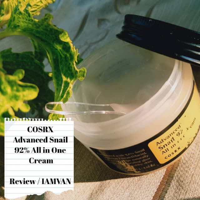 COSRX Advanced Snail 92 All-in-One Cream review photo by Iamvan