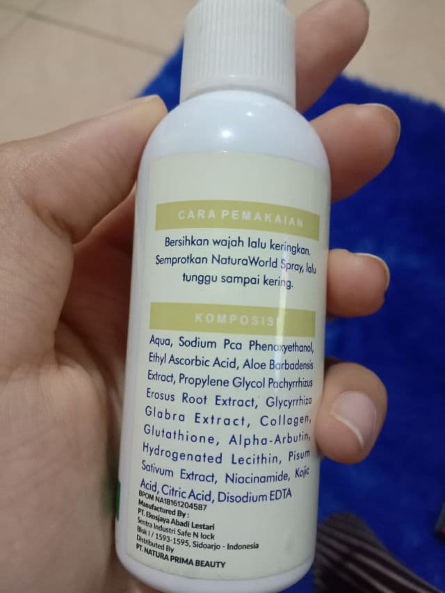 NaturaWorld Beauty Spray review photo by Islsk