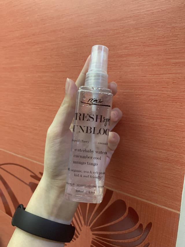 rraw Fresh SPF 75 Sunblock - Waterbaby Watermelon review photo by Jesso