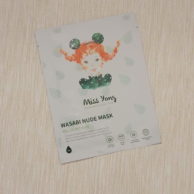Miss Yong Real Secret Nude Quick Moisturizing Wasabi Mask review photo by LauraJayne