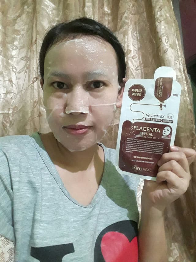MEDIHEAL Placenta Revital Essential Mask review photo by LiaSusilawati