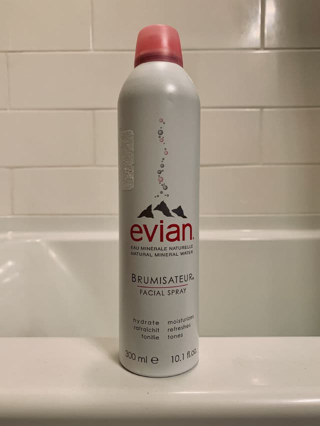 Evian Spray Brumisateur Natural Mineral Water review photo by MariaStan