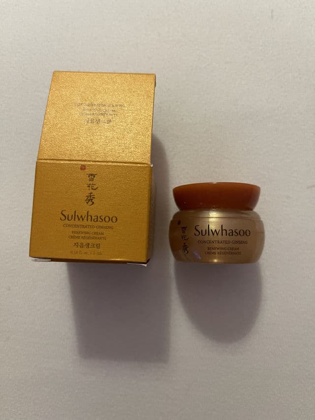 Sulwhasoo Concentrated Ginseng Renewing Cream EX review photo by MegD630