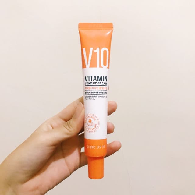 Some By Mi V10 Vitamin Tone-Up Cream review photo by miraaaaaaa