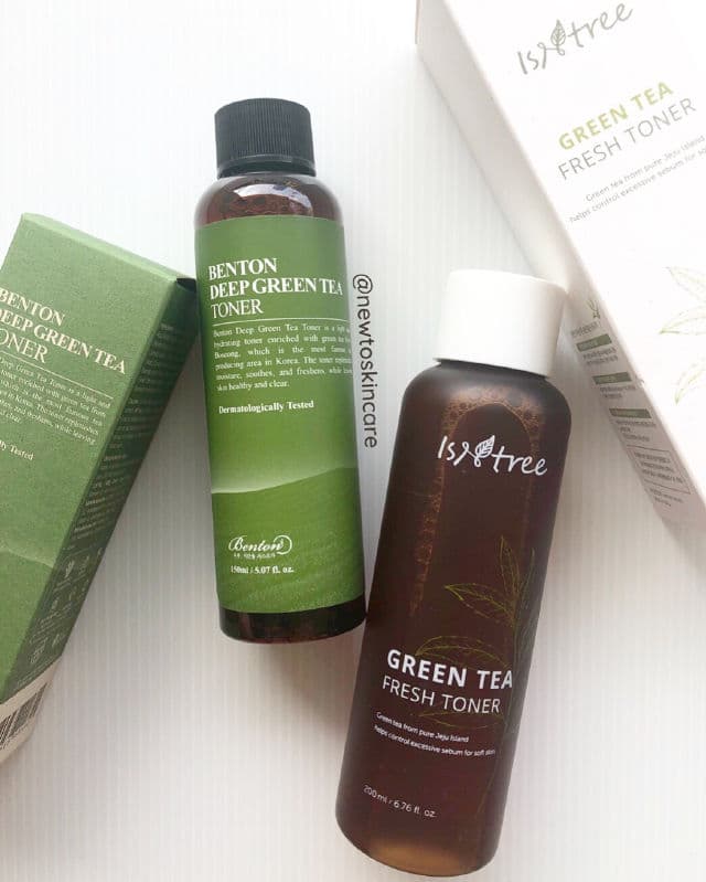 BENTON Deep Green Tea Toner review photo by Newtoskincare