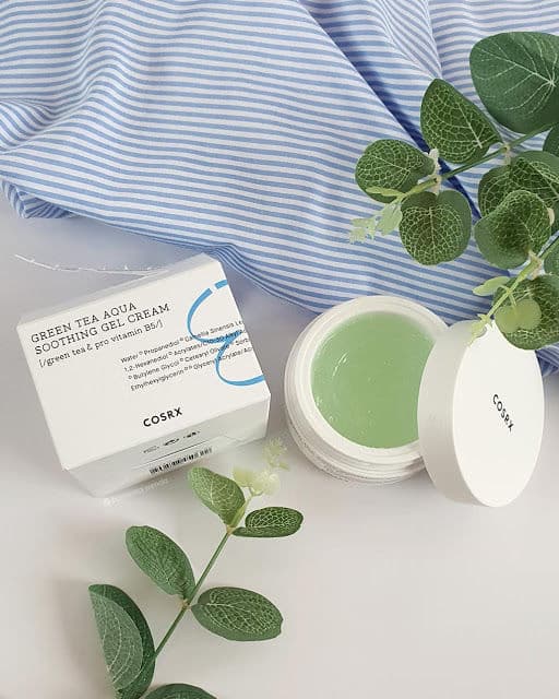 COSRX Hydrium Green Tea Aqua Soothing Gel Cream review photo by Nurhikmah
