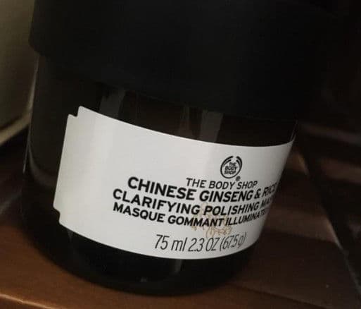 The Body Shop Chinese Ginseng & Rice Clarifying Polishing Mask review photo by pparuhwaktu