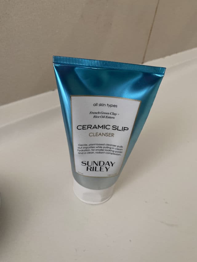 Sunday Riley Ceramic Slip Cleanser review photo by Queenbee1973