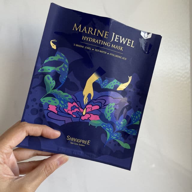 Shangpree Marine Jewel Hydrating Mask review photo by Ruthieandskincare