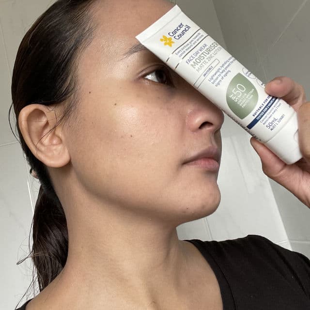 Cancer Council Face Day Wear Moisturiser Matte Zinc Lotion SPF 50 review photo by Ruthieandskincare
