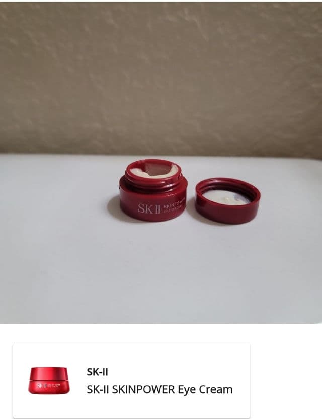 SK-II SkinPower Eye Cream review photo by SacredV