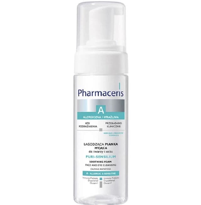 Pharmaceris A Soothing Foam Face and Eye Cleanser - Puri-Sensilium review photo by SaraStafford