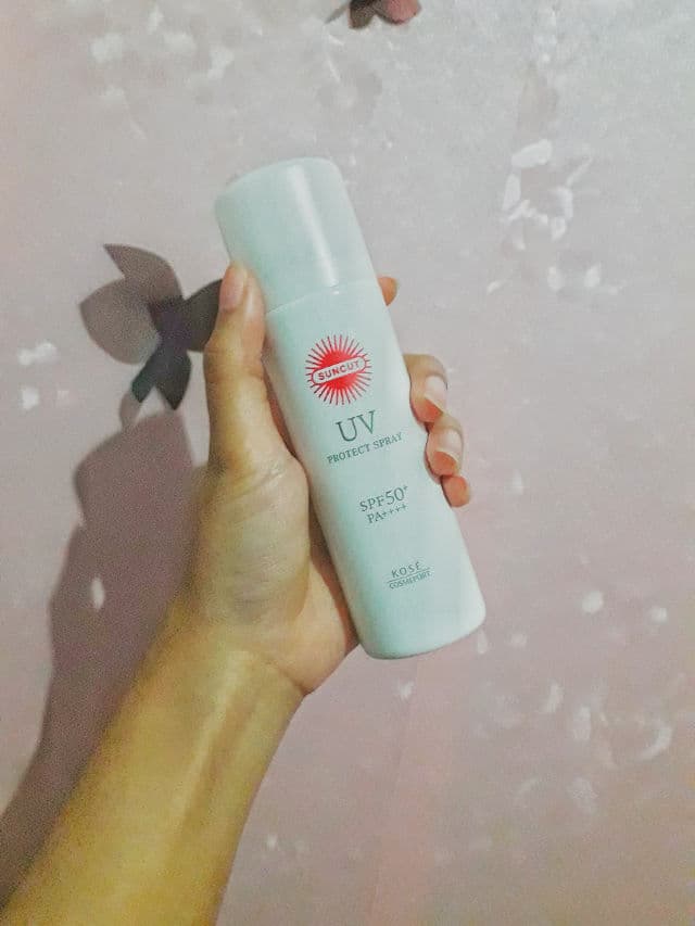 Kose Cosmeport Suncut UV Protect Spray SPF 50+ PA++++ review photo by Smoothie