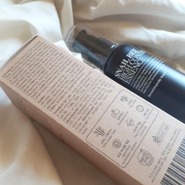 BENTON Snail Bee High Content Essence review photo by Suriskinsdiary