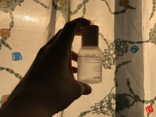 COSRX Refresh AHA BHA Vitamin C Daily Toner review photo by TheGeekyBeaute