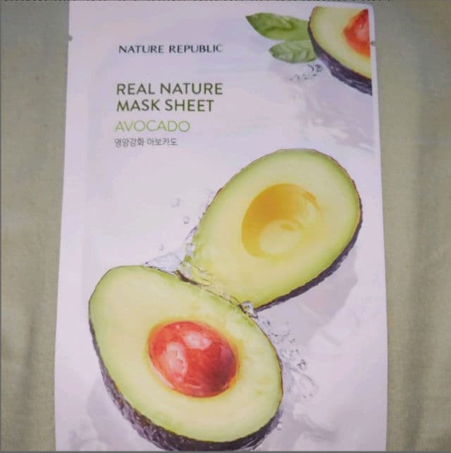 NATURE REPUBLIC Real Nature Seed Mask - Avocado review photo by TheLittleChikk