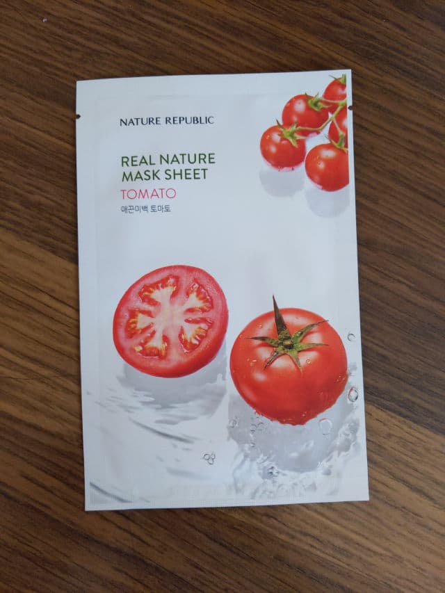 NATURE REPUBLIC Real Nature Mask Sheet - Tomato review photo by TheLittleChikk