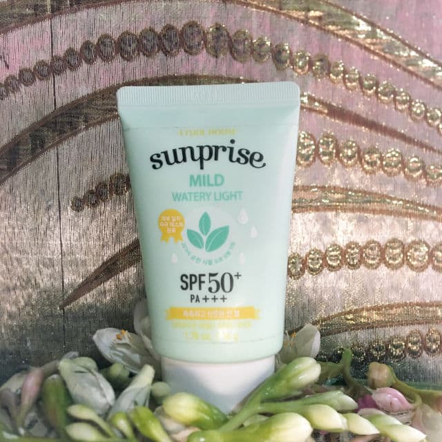 ETUDE Sunprise Mild Watery Light SPF50+ PA++++ review photo by Tocopierrehol