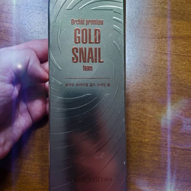 The Orchid Skin Premium Gold Snail Foam review photo by alena07112