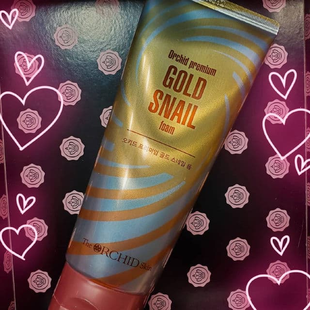 The Orchid Skin Premium Gold Snail Foam review photo by alena07112