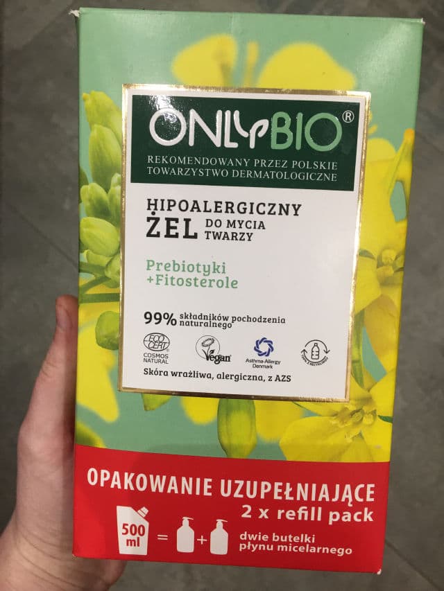 Only Bio Hipoalergiczny żel do mycia twarzy review photo by annaya