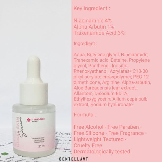 Airnderm Aesthetic Glass Skin Serum review photo by datperi