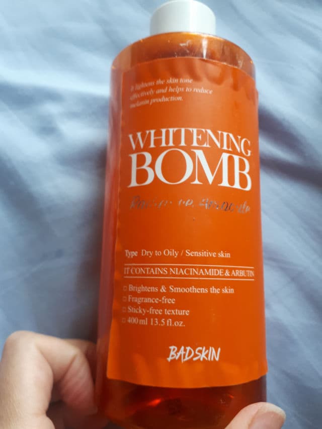 BADSKIN Whitening Bomb Radiance Ampoule review photo by chinaski