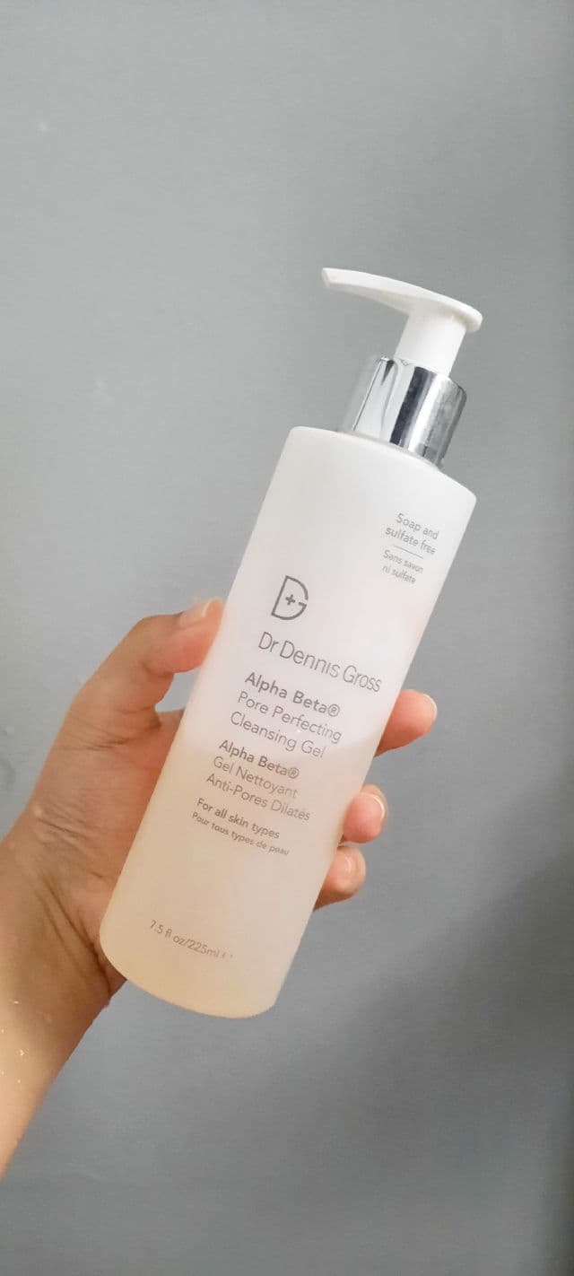 Dr. Dennis Gross Skincare Alpha Beta Pore Perfecting Cleansing Gel review photo by dreamskinbymai