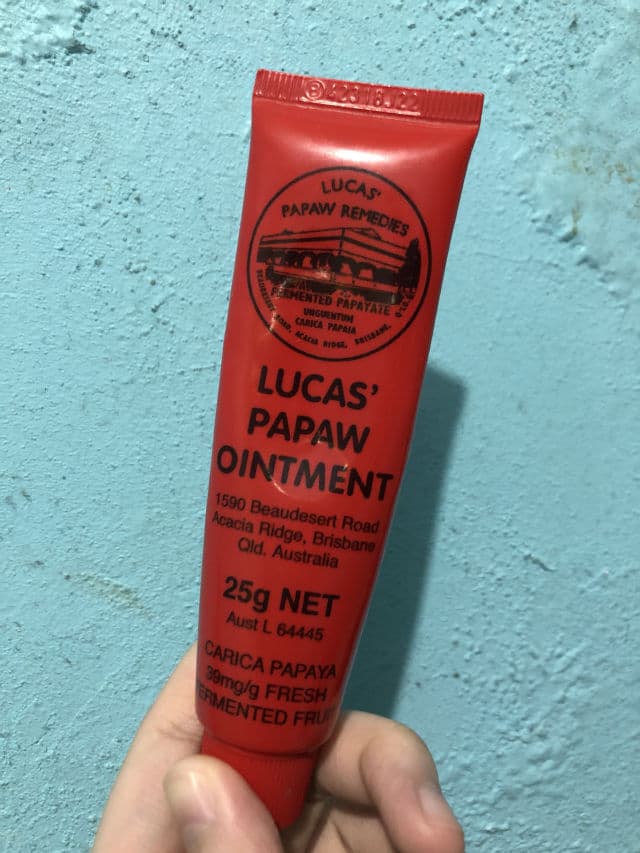 Lucas' Papaw Ointment review photo by glossedupskin