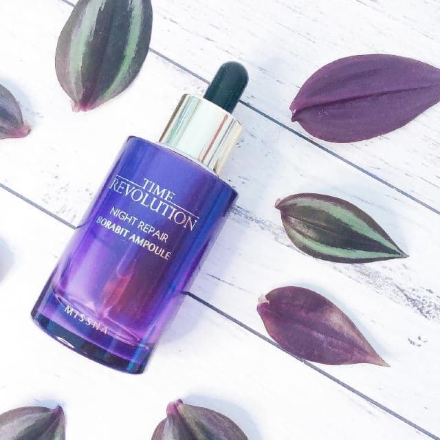 MISSHA Time Revolution Night Repair Borabit Ampoule review photo by glowyourskinaus