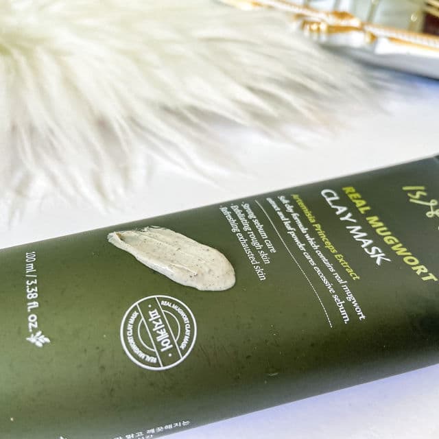 ISNTREE Real Mugwort Clay Mask review photo by mcbrz