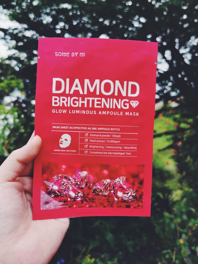 Some By Mi Diamond Brightening Glow Luminous Amploule Mask review photo by htebbethhteb