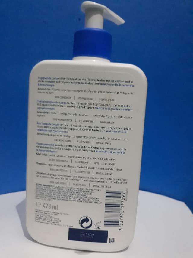 CeraVe Moisturizing Lotion (EU) review photo by irfana